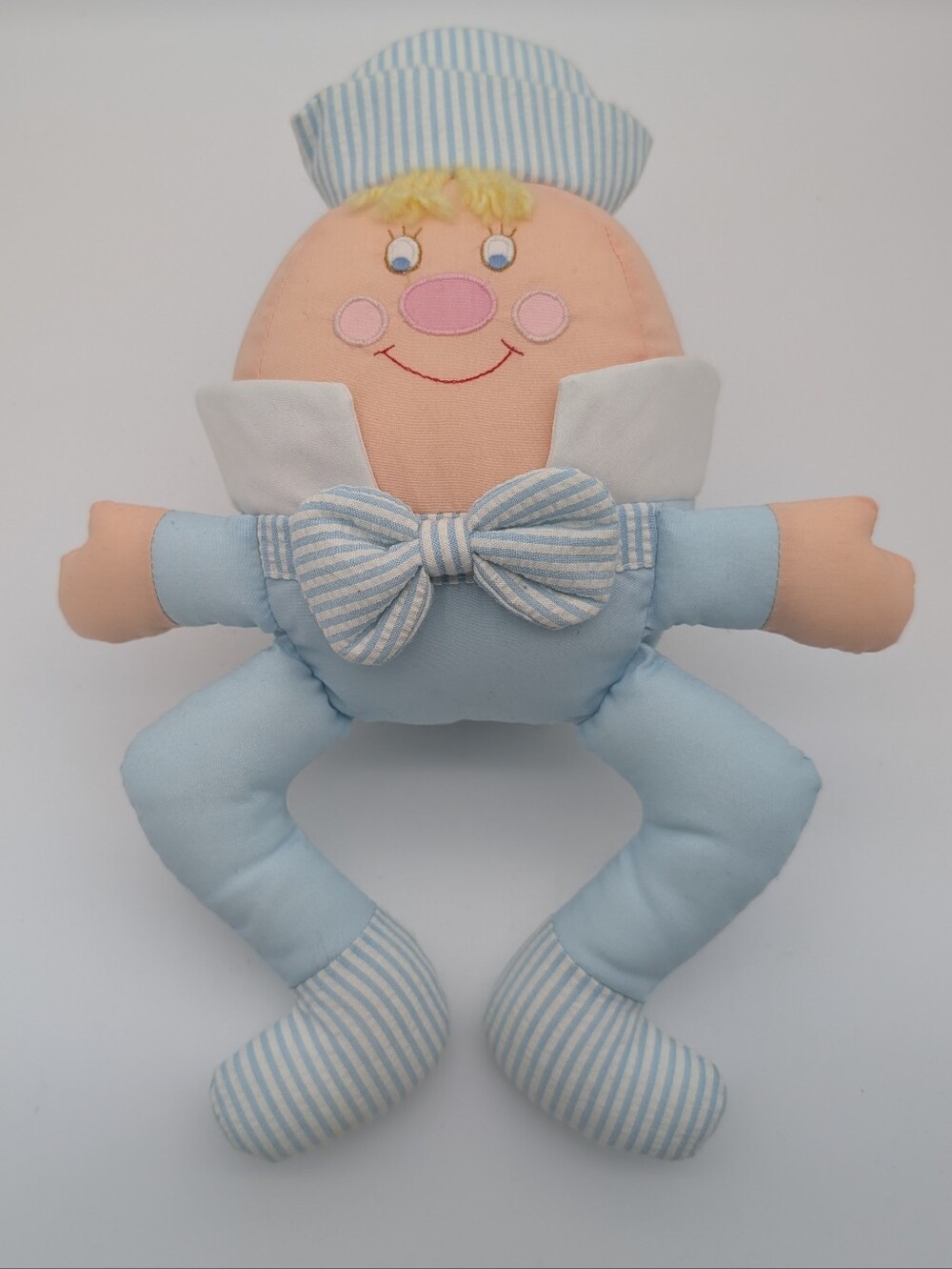 Vintage House Of Hatten Humpty Dumpty Baby Rattle Doll